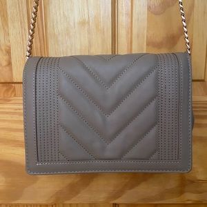 EXPRESS Dark Taupe Crossbody Bag